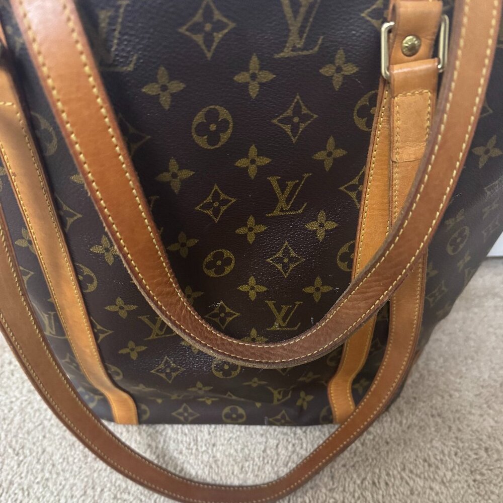 Louis Vuitton LV Shoulder Bag Sac Shopping Brown Monogram - Picture 2 of 9
